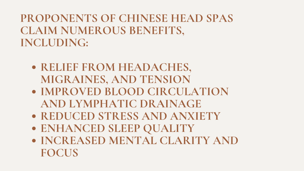 Chinese head spa