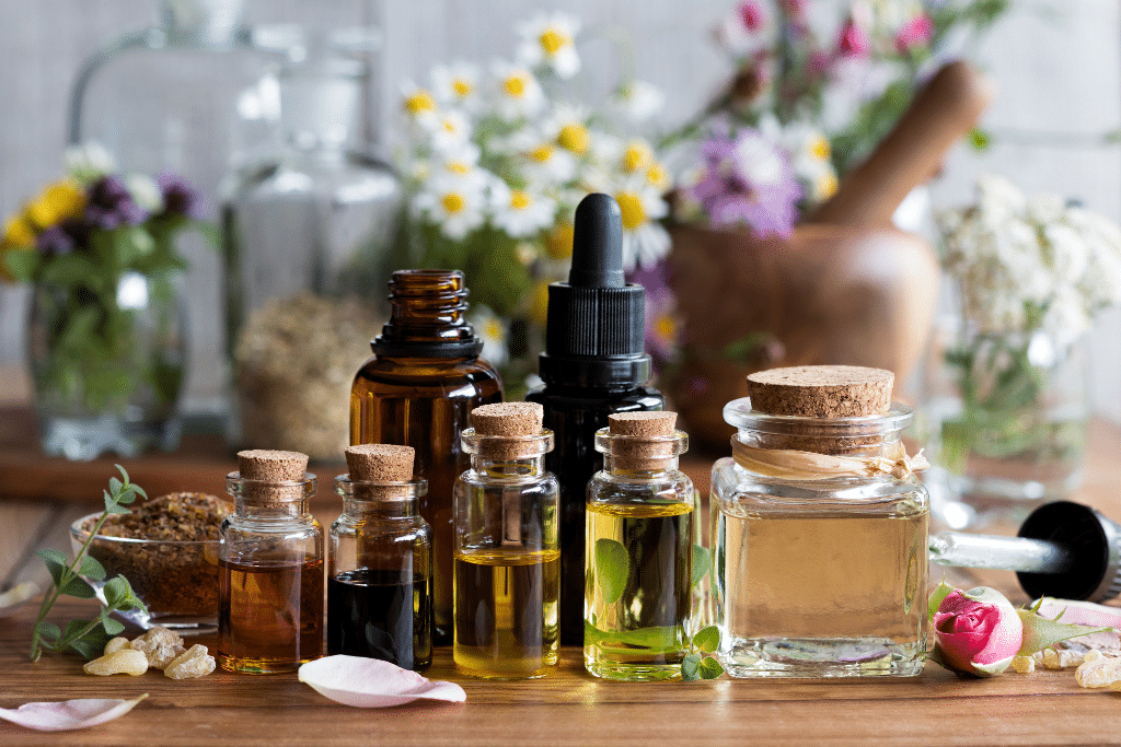 different types of head massage oils