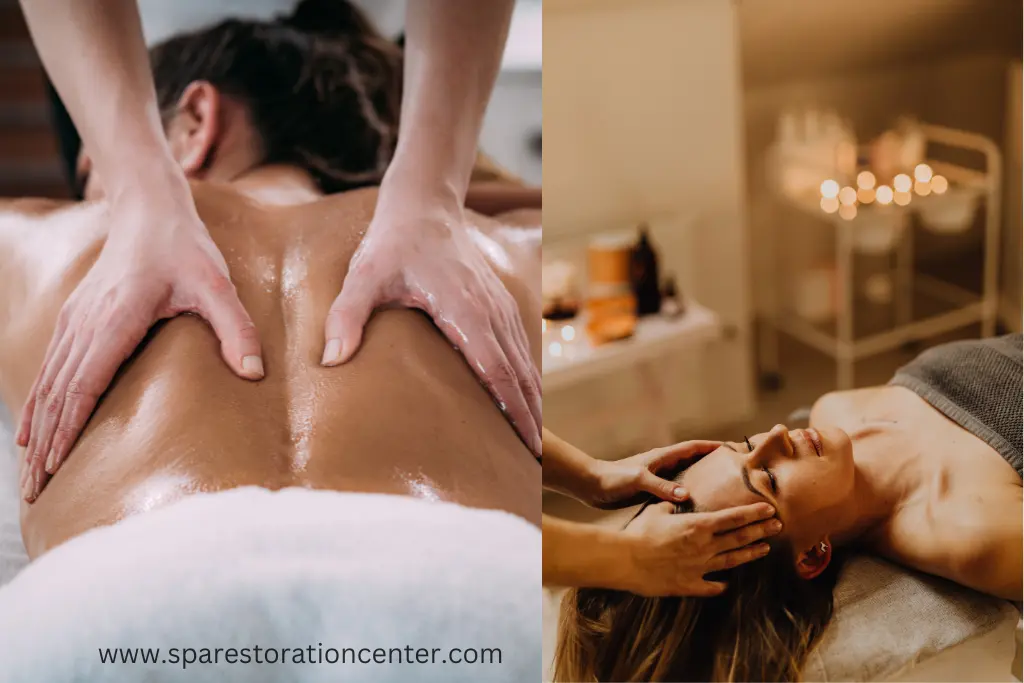 Winter massage therapy for relaxation and well-being in Arlington.