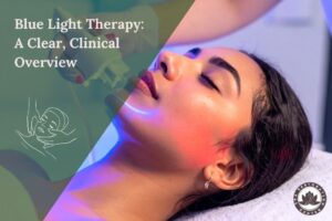 Blue LED light therapy benefits for skin