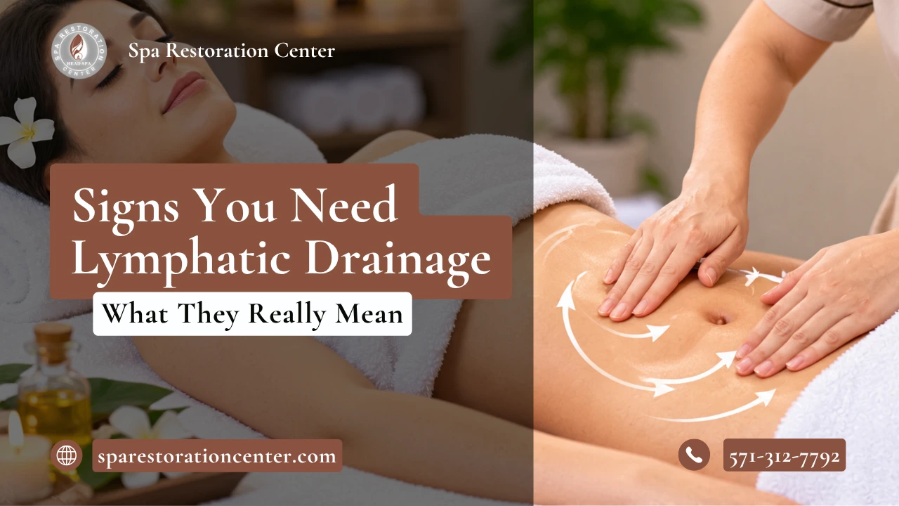 Signs You Need Lymphatic Drainage