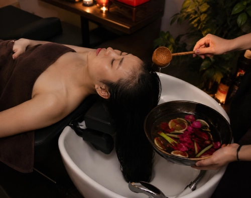 herbal head spa