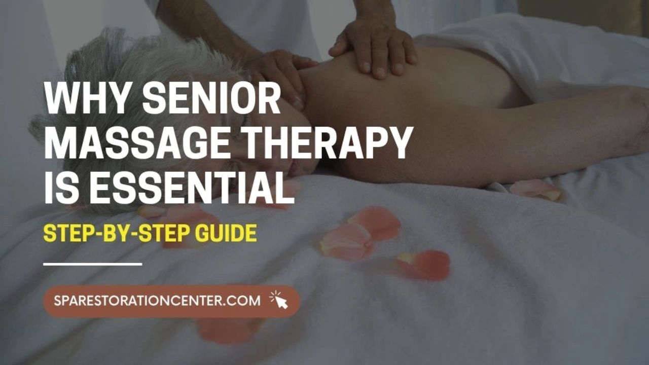 Senior Massage therapy