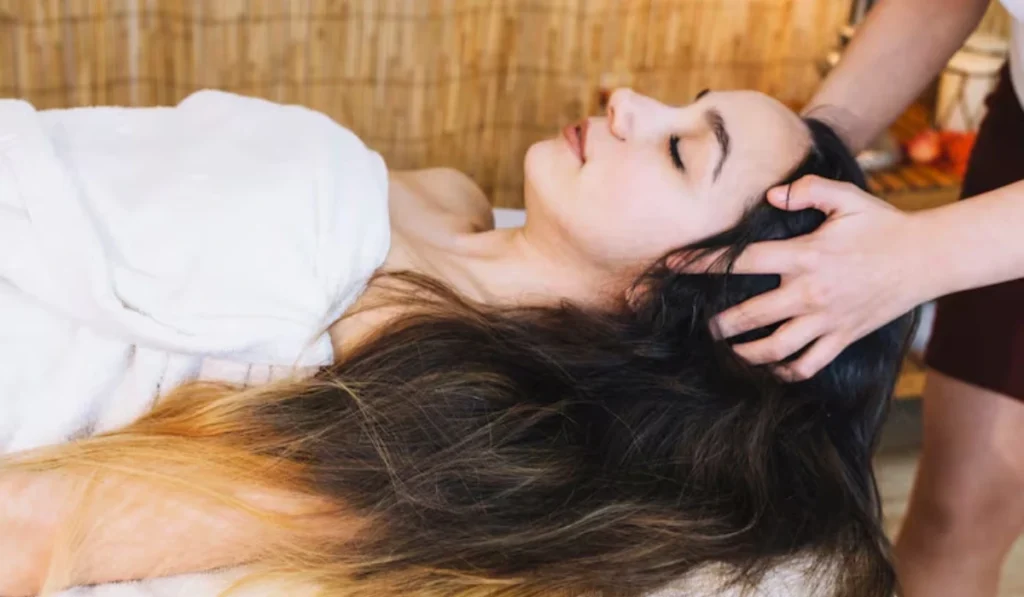 scalp massage