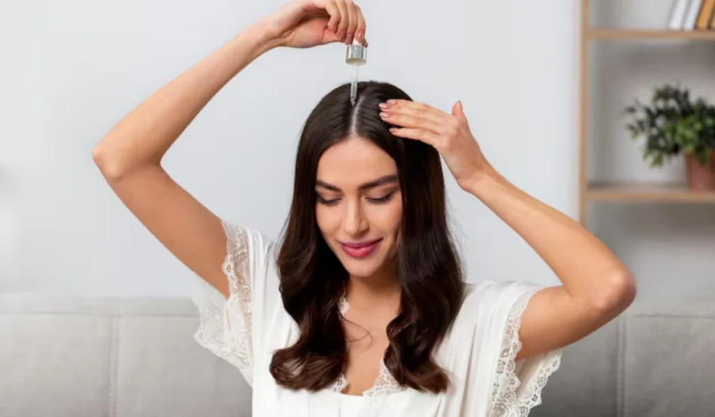 scalp massage hair growth