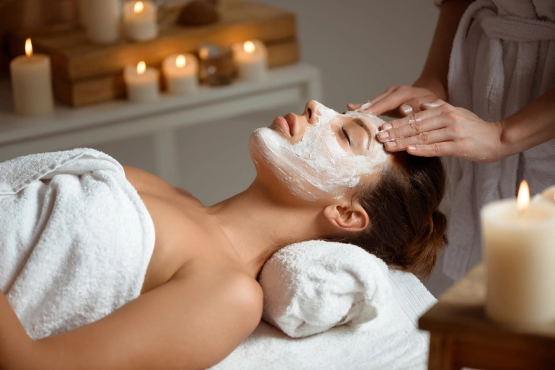 Facial Massage Spa for Well-being