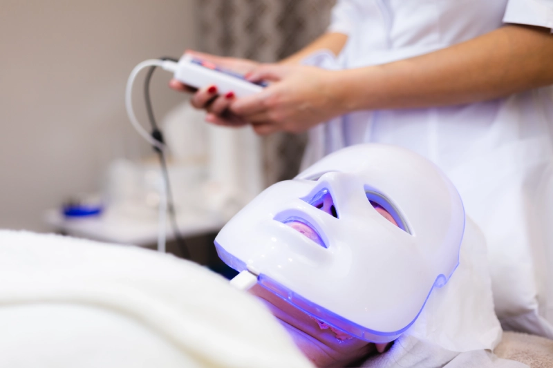 Facial with Light Therapy