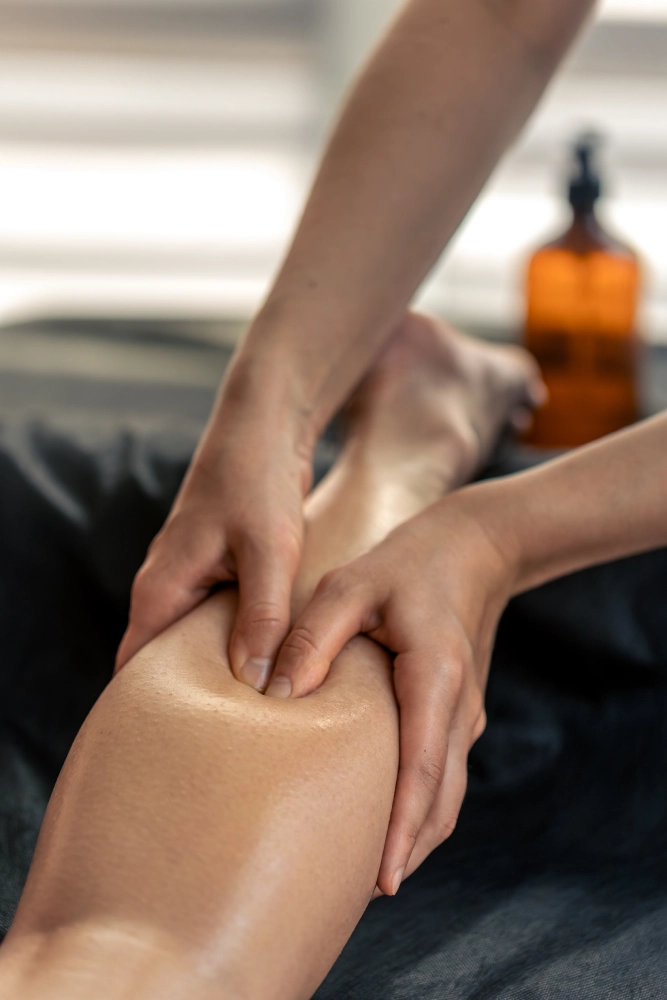 Lymphatic massage massage calf spa trigger release