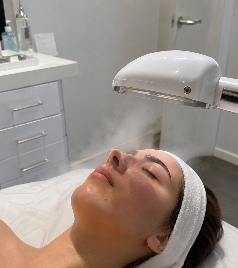 Steam Opening for Deep Pore Care