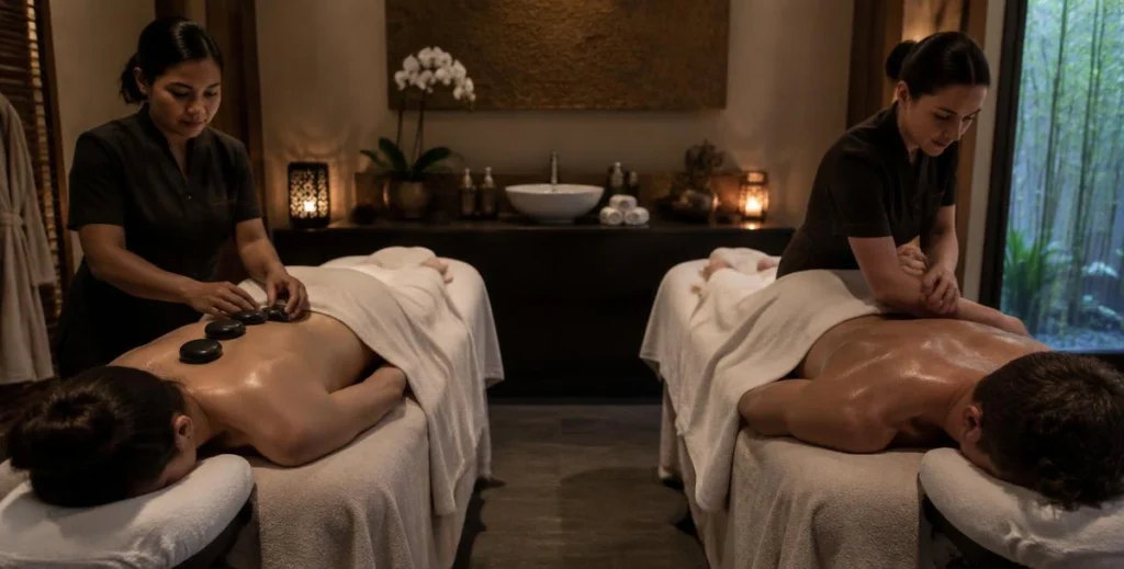Can couples choose different massage styles