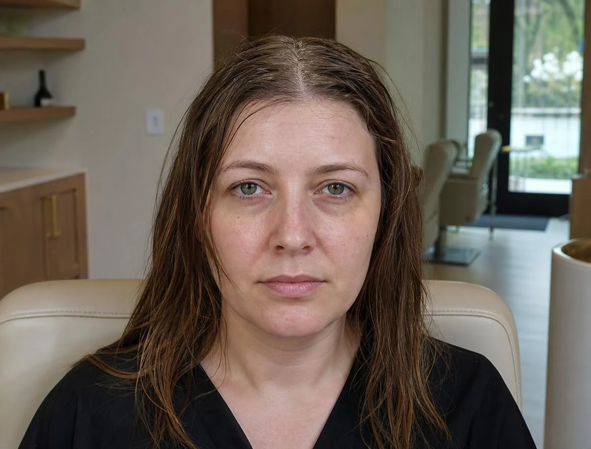 Head Spa before Head Spa before