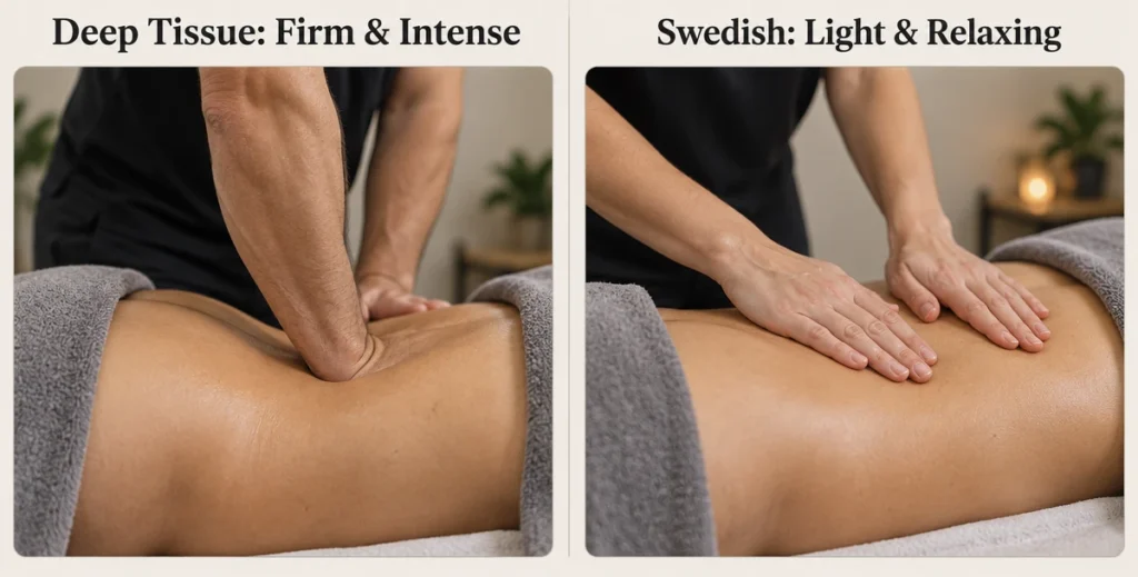 What type of massage is best for lower back pain