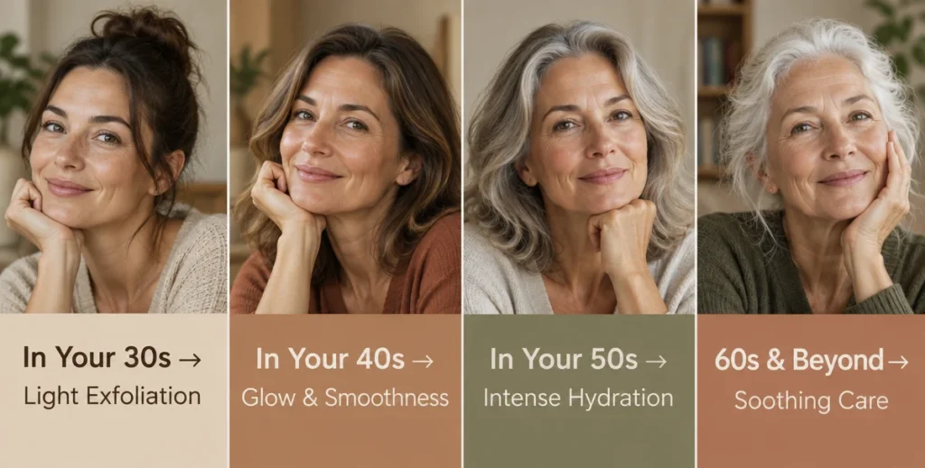 Which facial is best for your age