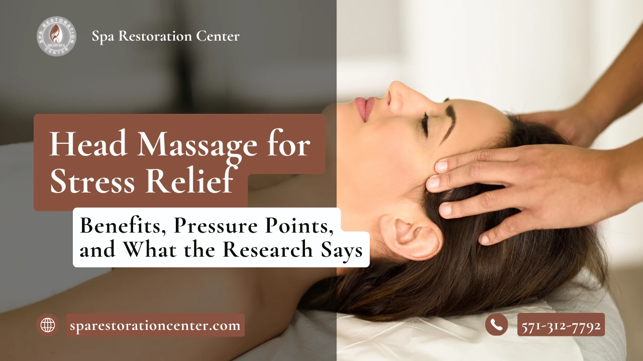 head massage for stress relief