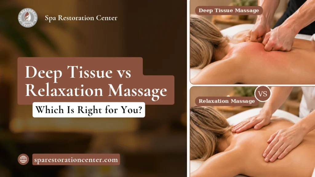 Deep Tissue vs Relaxation Massage