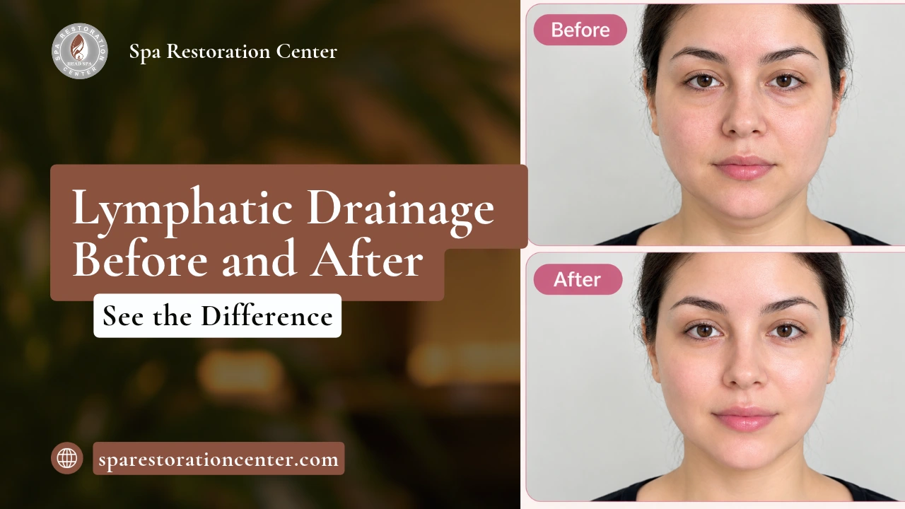 Lymphatic Drainage Before and After