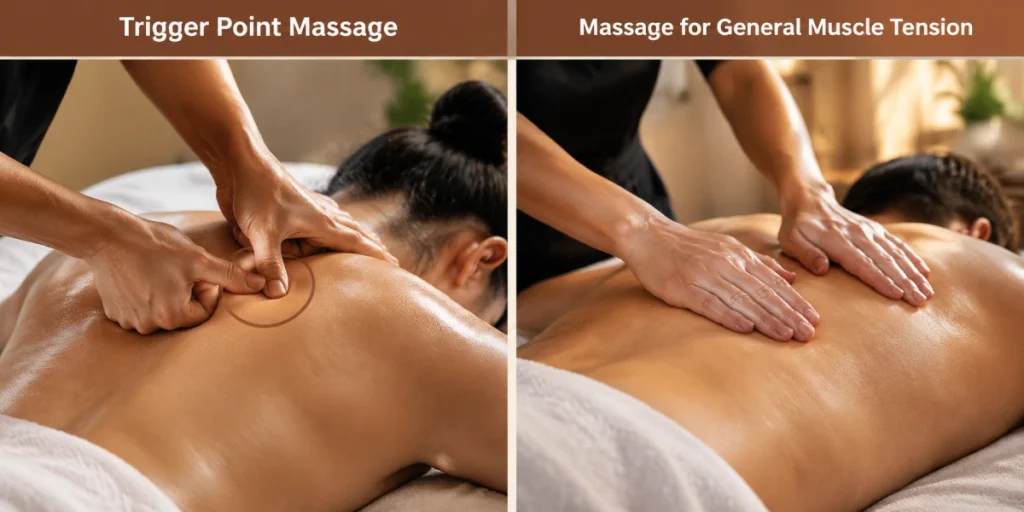 Trigger Point Massage vs. Massage for General Muscle Tension