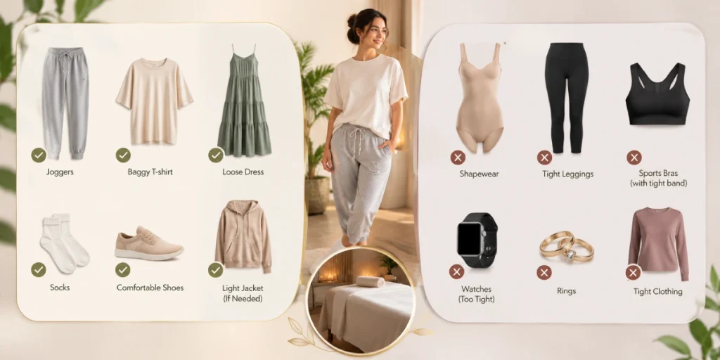 What to Wear to a Lymphatic Drainage Massage
